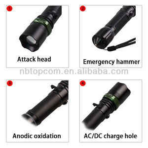 Wholesale <strong>2</strong> <strong>in</strong> <strong>1</strong> <strong>LED</strong> UV and White <strong>Torch</strong> 395nm 3W Waterproof Linterna Aluminum Uv Light Flashlight for Camping Detecting - Product Image 6