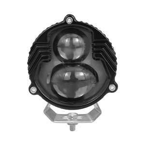 65MM*65MM Dual Lens <strong>28W</strong> Motorcycle Spotlights Car <strong>Led</strong> Headlight Small Lens White Light Big Lens Yellow Light - Product Image 4