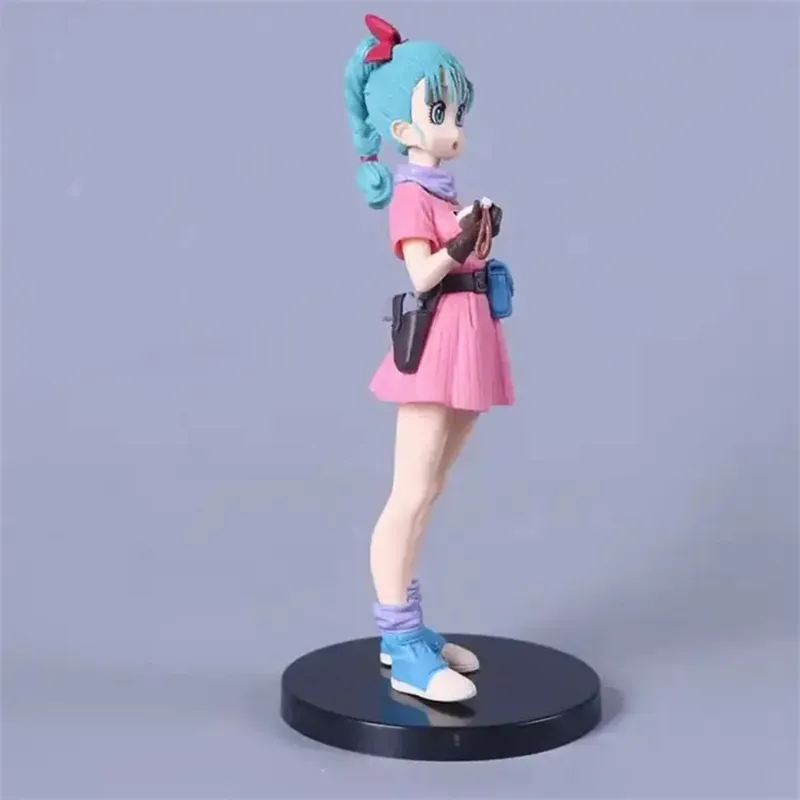 DOULUO figurita de Anime japonés Drag-on Ball Z Bulma No.90 figura DE ACCIÓN DE PVC modelo de juguete en caja para Decoración