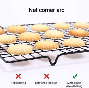 Yüksek kaliteli paslanmaz çelik barbekü pişirme ekmek raf soğutma aracı pişirme için