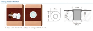 EC-A Touch Sensing Head Powered by Low Voltage 5VDC, <strong>Output</strong> 5V PWM signal 4 PWM Frequencies <strong>Selectable</strong> - Product Image 4