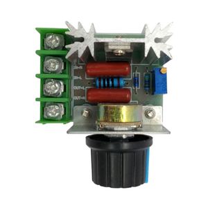 <strong>PWM</strong> 2000W High Power Motor Speed <strong>Controller</strong> SCR Voltage External Knob Regulator Dimming Thermostat Module AC 220V 25A Adjustable - Product Image 2