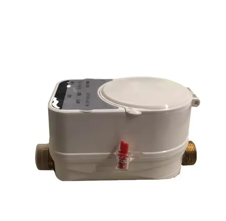 Medidor de agua inteligente Caudalímetro inteligente ultrasónico inalámbrico con batería