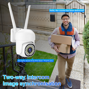 Ziicam กล้องวงจรปิดโดม PTZ ไร้สาย5MP 2K สัญญาณเตือนการเคลื่อนไหวของมนุษย์ติดตามการ์ด TF 256G สำหรับการรักษาความปลอดภัยในบ้าน - Product Image 4
