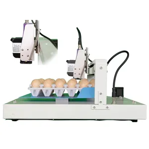 Industrielles Verfalls datum Drucker eier Codier maschine Desktop Eier codierer Datums stempel maschine Chargen nummer Codier maschine Großhandel