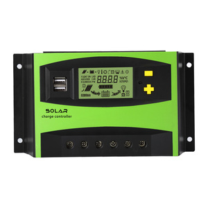 China Factory 40A 48v 24v <strong>12v</strong> Dual USB <strong>PWM</strong> <strong>Speed</strong> Solar Power Charger <strong>Controller</strong> Solar Street Light Charge <strong>Controller</strong> CE RoHS - Product Image 2