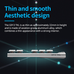 Logitech G913 TKL Three-Mode Low Axis Without <strong>Numeric</strong> Wireless Multifunctional <strong>Keys</strong> Mechanical Gaming <strong>Keyboard</strong> Rgb Backlight - Product Image 2