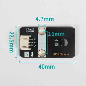 LM35 Analog Temperature <strong>Sensor</strong> Module PH2.0 Anti-Reverse Connector, Lego-Compatible for <strong>Arduino</strong> &amp; DIY Electronics - Product Image 3
