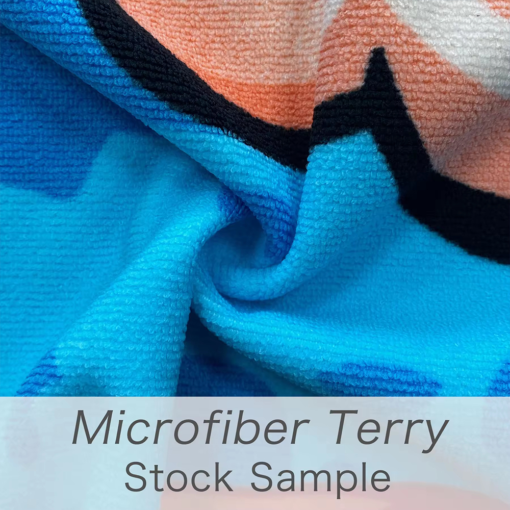 Échantillon de microfibre Terry