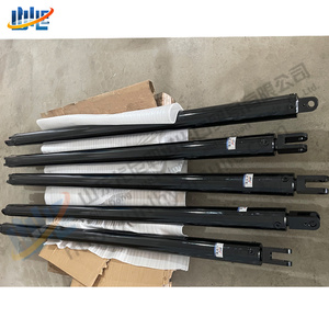 Cilindros de acero de doble efecto Cilindro de plataforma de vehículos de carga de elevación de tres capas de dos capas para coche portador - Product Image 4