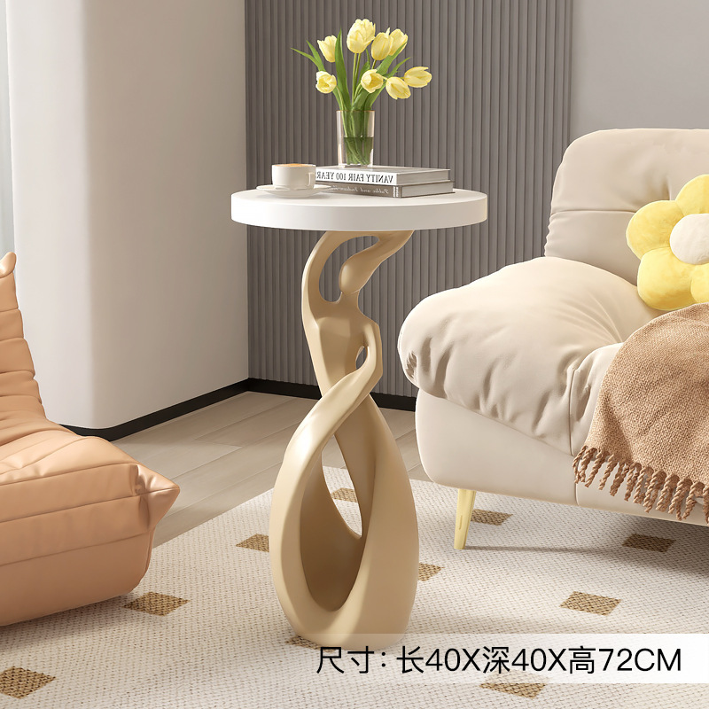 Decorazione da tavolo da tè da donna-marrone/alto 72cm