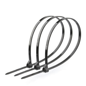 批发外贸2.5黑白尼龙扎带 * 3.6*4.8*100*150*200*250*300耐寒扎带 - Product Image 5