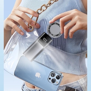 25พัดลมพกพาขนาดเล็ก USB W50ล่าสุด, พัดลมมือถือเทอร์โบพร้อมความเร็ว100ปรับได้พัดลมกลางแจ้งขนาดเล็กชาร์จด้วย USB แหล่งจ่ายไฟจากแบตเตอรี่ - Product Image 5