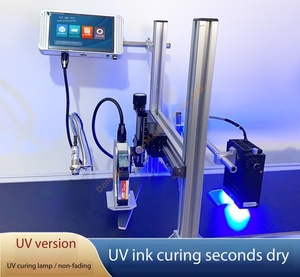 Üretim tarihi ve parti numarası çevrimiçi kodlama için EQD-S10UV + tran çabuk kuruyan tip otomatik yüksek hızlı mürekkep püskürtmeli kodlama makinesi