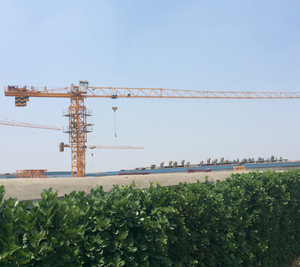 Cao an toàn cao xây dựng 60m Flat Top cẩu tháp để nâng 10 tấn Flat Top cẩu tháp cho nhiệm vụ nặng nề xây dựng - Product Image 6