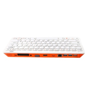 Fuente de alimentación Orange Pi 800 + 5V4A tipo C, Cable de ratón inalámbrico, Mini PC portátil RK3399, 4K, HD, Wifi + BT 5,0, Kit de teclado para videojuegos
