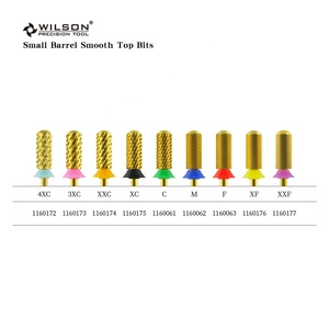 Küçük varil pürüzsüz üst bit kalay kaplama güvenilir Tungsten karbür tırnak Bur aracı için olağanüstü freze kesicisi tırnak jeli kaldırma - Product Image 3