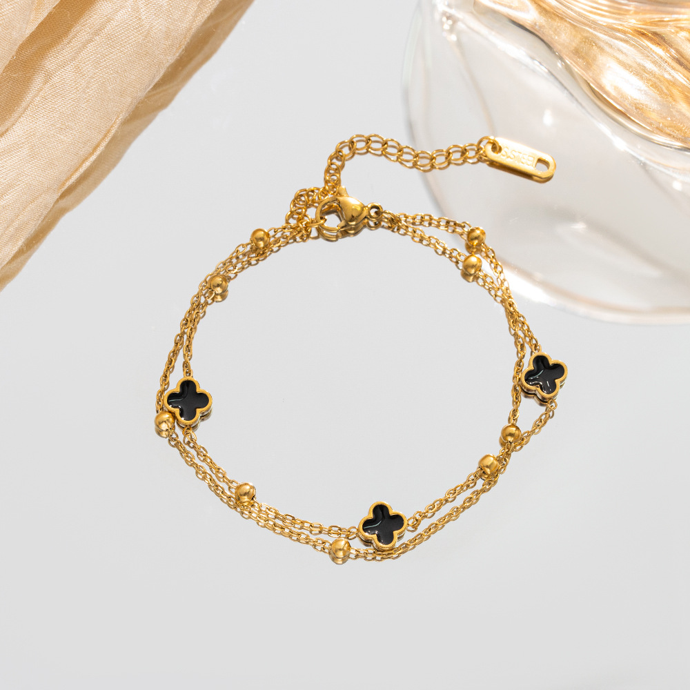 7mm black bracelet