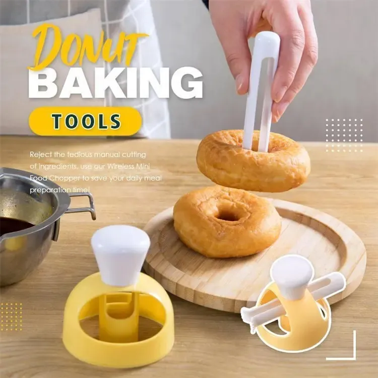 Accessoires de cuisine pâtisserie gâteaux Ware Cutter Food Desserts Maker outil de cuisson de qualité alimentaire Biscuit mini plastique bricolage donut moule