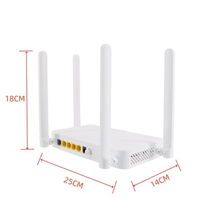 4 antenne ZAX279128 ONT telecomunicazioni Dual Band GPON ONU FTTH 4GE 1POTS WIFI voce fibra ottica 5dbi XPON ONT