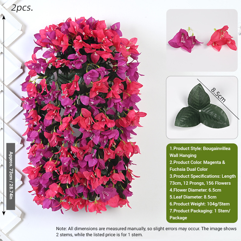 Bougainvillier-violet rose rouge
