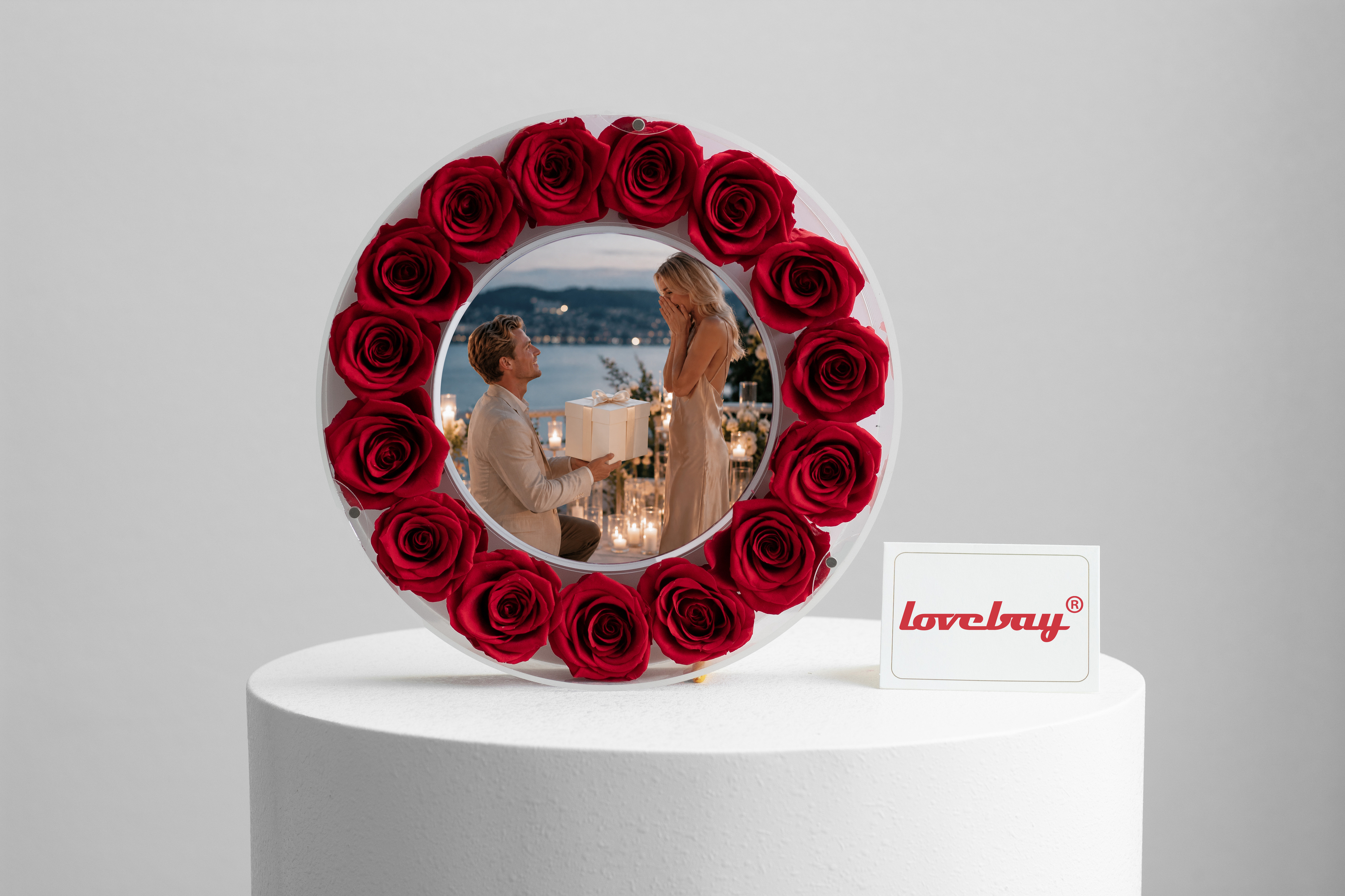 Cornice di Rose Rosse