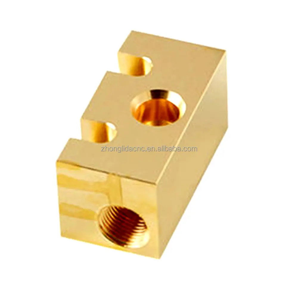 OEM Brass biến gia công và phay các bộ phận tùy chỉnh CNC nhỏ biến các thành phần cơ khí máy Phần đồng