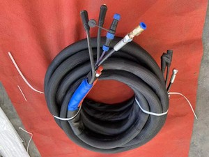 <strong>Polyurethane</strong> Twin Heated Hose Heating Hose 15 Meters for Spay <strong>Foam</strong> <strong>Machine</strong>