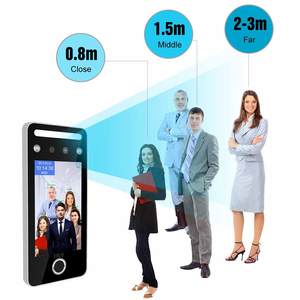 AI Biometric Face Recognition Time Attendance System Face and Fingerprint <strong>Access</strong> <strong>Control</strong> With <strong>RS485</strong> WIFI Free Cloud Software SDK - Product Image 5