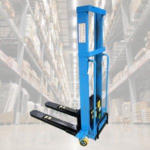Baot carrello elevatore manuale idraulico stacker di sollevamento 1 ton 2 ton carrello elevatore elettrico di carico e scarico del carrello elevatore - Product Image 5