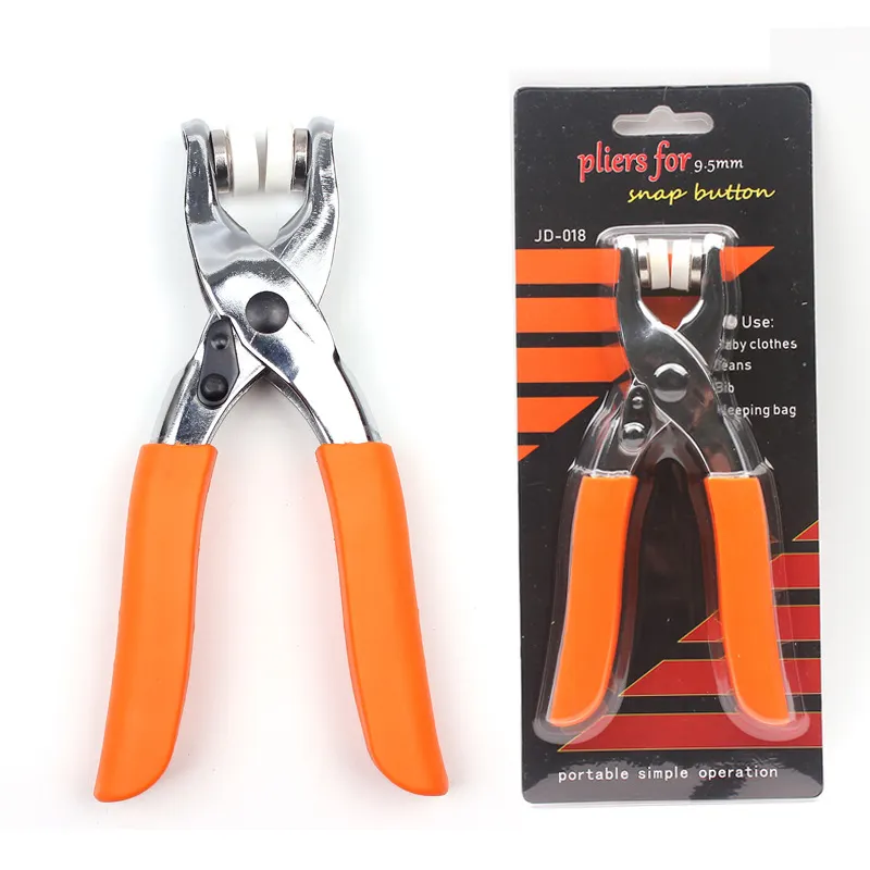 LZ-03 Five-claw buckle hand-pressing pliers button installation tool romper buckle hidden 9.5mm pnch pliers