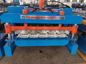 Hoàn toàn tự động 8-9M/phút Tốc độ nhanh gạch men thủy lực ép & cắt 0.3-0.6mm Cán Độ dày gạch làm máy móc - Product Image 2