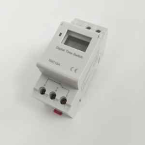 THC15A 16 AC 220V 230V Din Railウィークリープログラマブルデジタルタイマースイッチ、ロック機能付き交換用バッテリー付き - Product Image 3