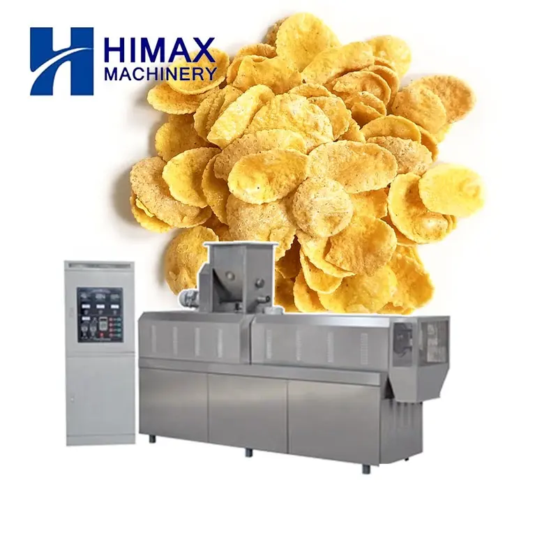 Efficiënte Cornflakes Maken Machine Cornflakes Productie Machine Twin Schroef Cornflakes Extruder