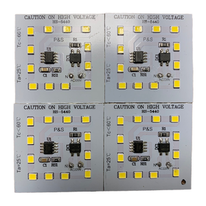 2-Year Warranty Square Shape 40x40mm <strong>LED</strong> Modules 6W/9W/12W 220v AC <strong>PCB</strong> PCBA Light Module for Bulb and Downlight - Product Image 1