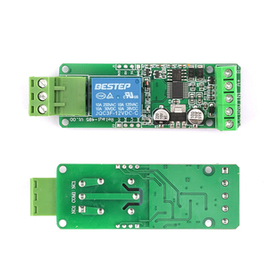 Modbus RTU 12V 1/2/4/8チャンネルリレー出力ボードスイッチ入力RS485TTL通信ネットワーク拡張ボードリレーモジュール - Product Image 3