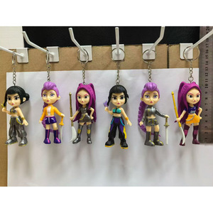 10cm Kpop Hunter Quỷ cô gái đội hình hộp mù hình thiết lập, máy tính để bàn trang trí, Keychain, mù hộp hình k <span class=keywords><strong>Pop</strong></span> Thợ Săn Quỷ bức tượng - Product Image 3