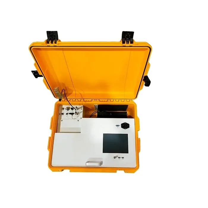Dispositivo de análisis DGA portátil para aceite de transformador, 7 componentes de gas, cromatografía de gases, 2 unidades