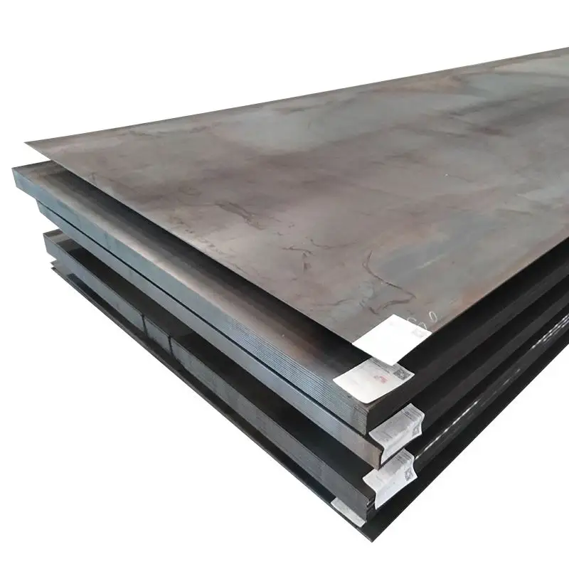Plaque MS 4140 plaque d'acier prix par kg tôle de fer noir astm a36 prix de l'acier plaque d'acier 12 pouces