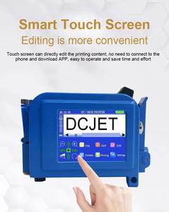 Tragbarer Handheld 12,7mm Desktop 5 Zoll Produktions datum Oberflächen druck flasche QR-Code Chargen nummer Drucker Codier maschine