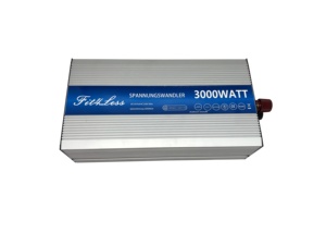 Fit4Less-inversor de onda sinusoidal modificada, 3000W, entrada DC12 V o 24 V a salida de CA 220V 50Hz con USB y pantalla remota LCD - Product Image 2