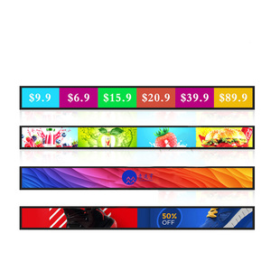 OEM 23,1 Zoll Ultra Wide Stretched Bar Bildschirm LCD-Werbung Display Regale 4K Auflösung Android Network SDK-Funktion - Product Image 5