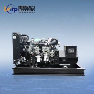 25kw & 32kva Open Frame Diesel Generator <span class=keywords><strong>Set</strong></span> Gecombineerd Met Puur Koperen Borstelloze Generator En Auto-Ats - Product Image 1