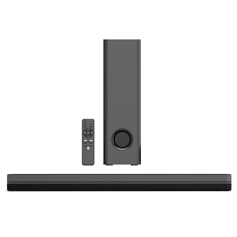 2.1 ATV kênh âm thanh thanh teufel 120W TV Loa bocinas Soundbar với loa siêu trầm rạp hát tại nhà hệ thống