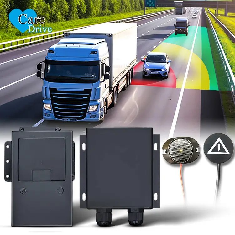 CareDrive R350 camión 77Ghz milímetro microondas Radar Bsd coche monitoreo 77 punto ciego detección sistema de advertencia para camiones Coche