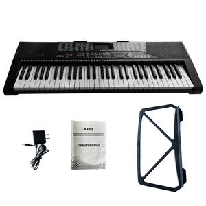 Piano de etiqueta privada personalizado, teclado profesional, 61 teclas, 2,2 cm de ancho, eléctrico, con función de diente azul - Product Image 5