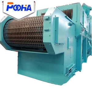 Gute Qualität Drahtgitter band förderer Abrator Kugel strahl-/Blaster maschine mit automatischer Produktions linie zum Be-und Entladen - Product Image 6