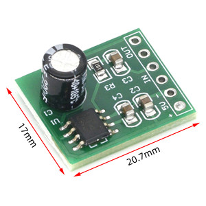 Mini XPT8871 Mono estéreo batería de litio placa amplificadora de potencia 6W módulo de máquina de cantar 3V 5V 5W Entrada de salida de Audio - Product Image 4