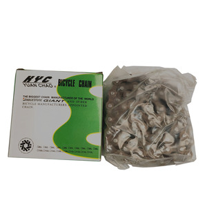 Bike <strong>Chain</strong> Single-Speed Brown Silver X1 Speed <strong>1</strong>/2 * <strong>1</strong>/<strong>8</strong> Inch 116 Links YHC410 Bicycle <strong>Chain</strong> - Product Image 6