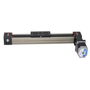 Módulo de riel de guía de actuador lineal accionado por correa Cnc de alta velocidad, rieles de guía lineales para máquina Cnc, Tobogán eléctrico - Product Image 3